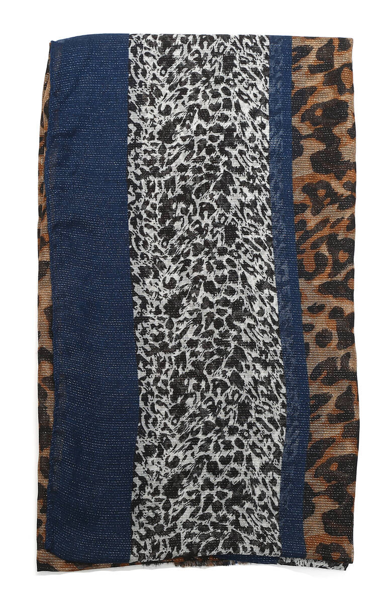 Sjaal Mirjam - Blauw