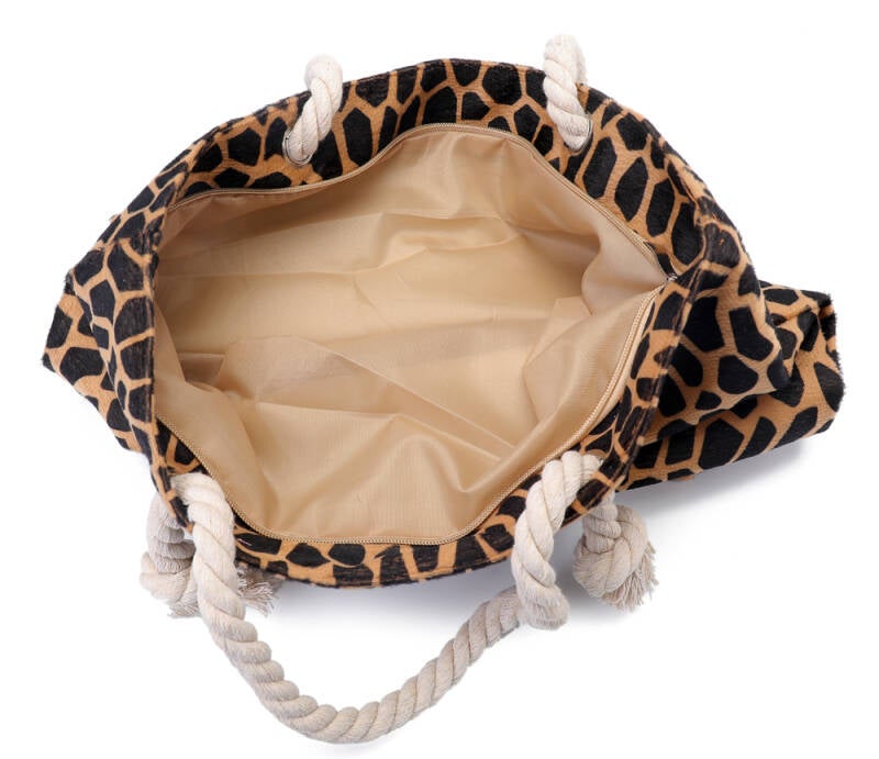 Strandtas / Shopper - Bruin