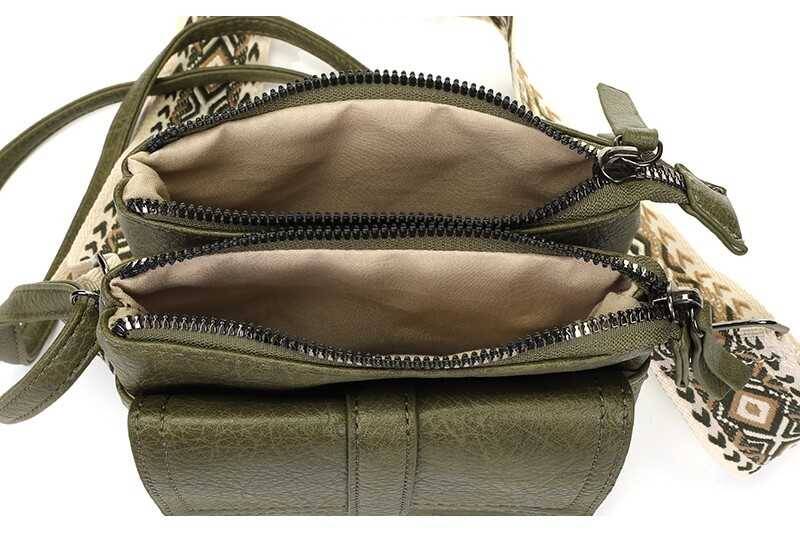 Groen telefoontasje / crossbody tasje Tyler