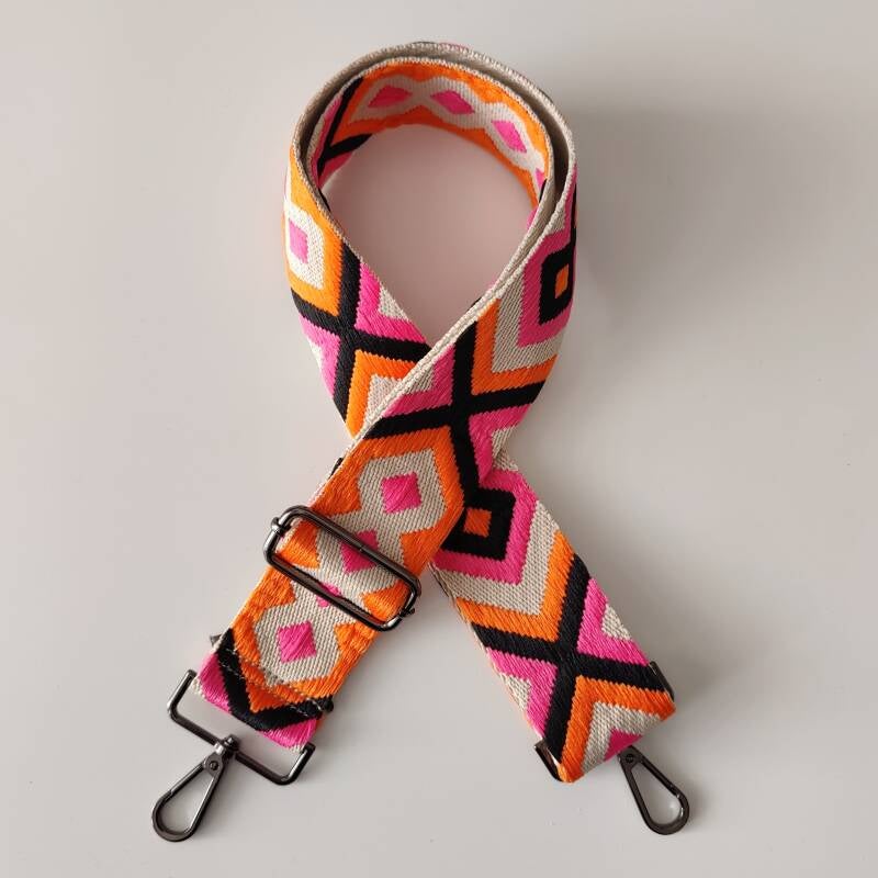 Schouderband Ruit - Oranje
