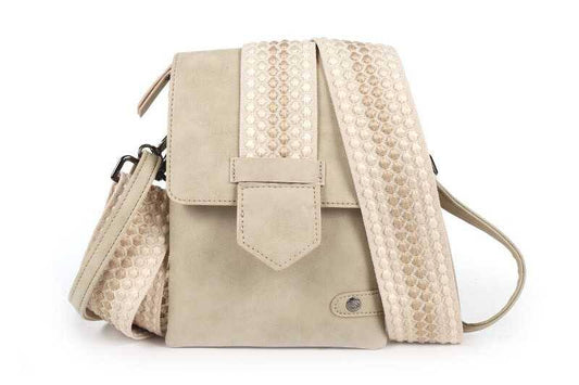 Telefoontasje / Crossbody tasje Nancy Metz - Naturel