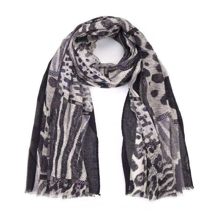 Sjaal Anouk - Zwart