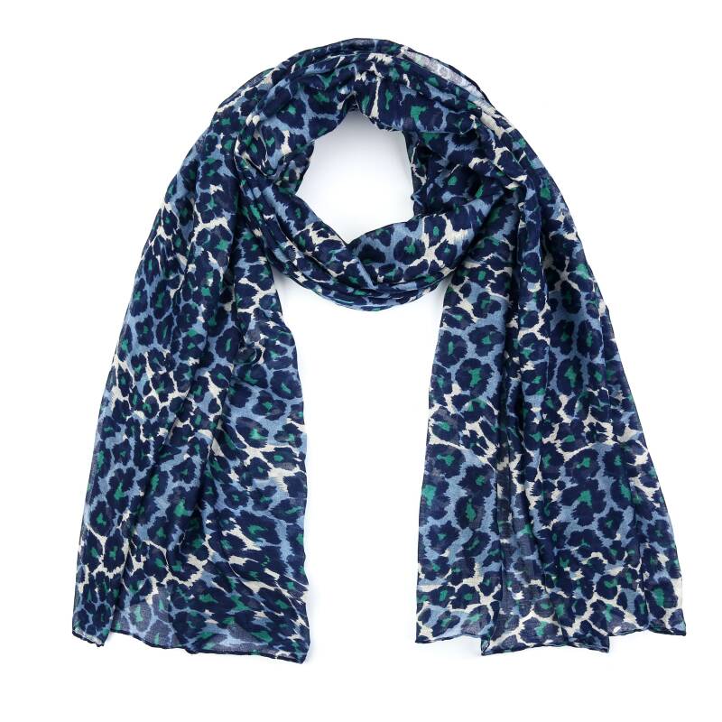 Sjaal Eline - Blauw