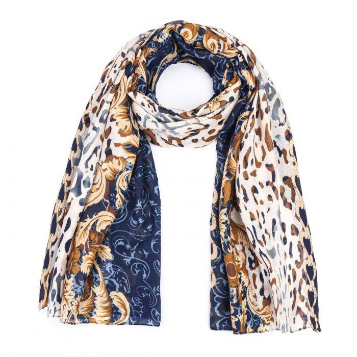 Sjaal Chantal - Blauw