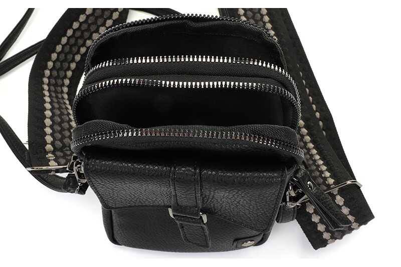 Telefoontasje / Crossbody tasje Dublin - Zwart