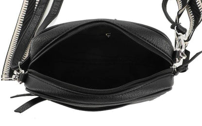 Zwart schoudertas / crossbody tasje Fira