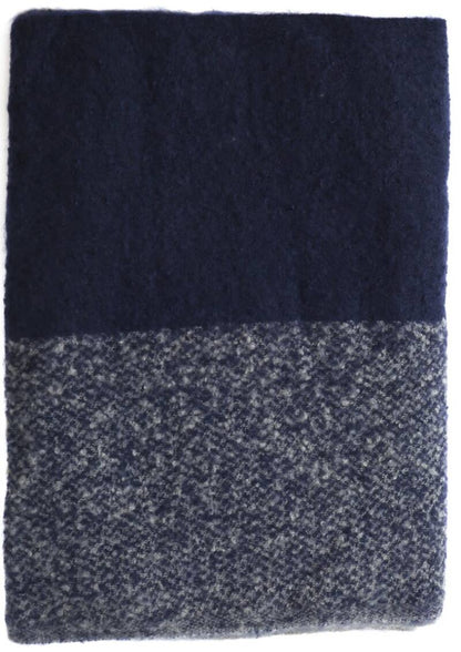 Winter sjaal Tessa - Blauw
