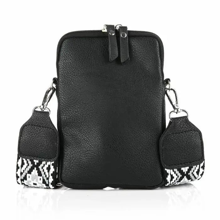 Telefoontasje / Crossbody tasje - Zwart