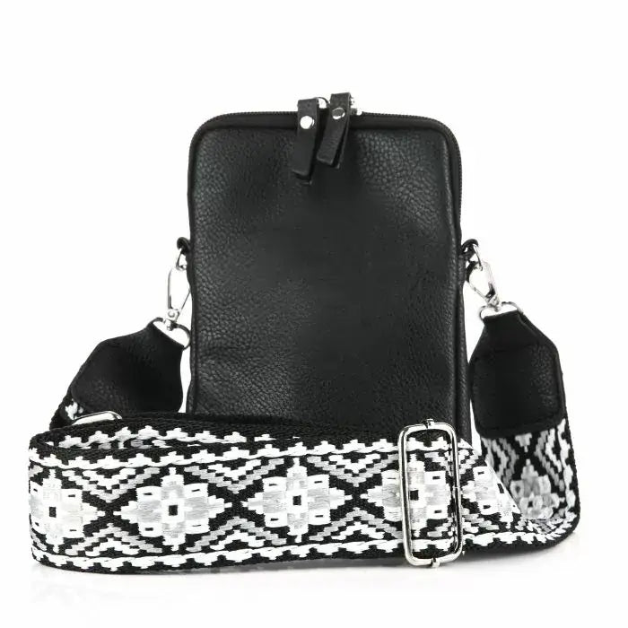 Telefoontasje / Crossbody tasje - Zwart