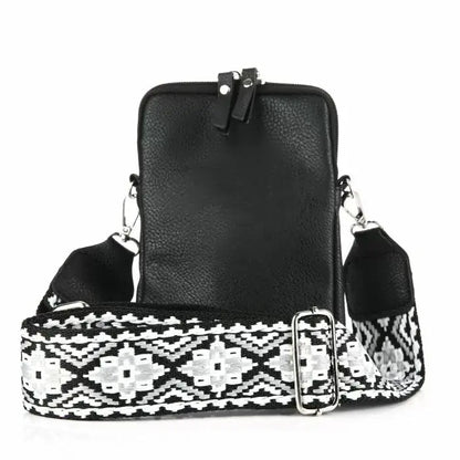 Telefoontasje / Crossbody tasje - Zwart