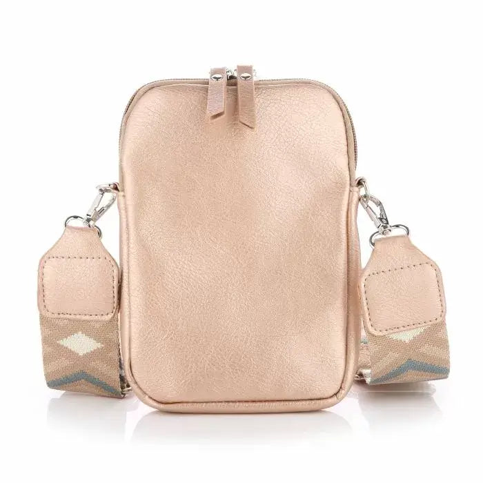 Telefoontasje / Crossbody tasje - Roségold