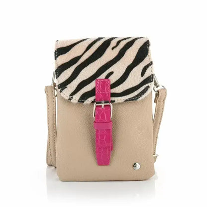 Telefoontasje / Crossbody tasje - Taupe