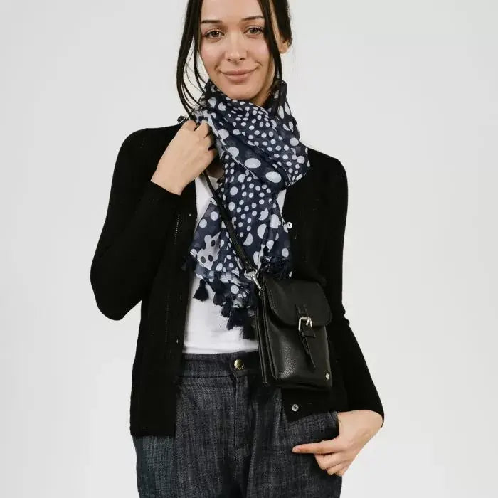 Telefoontasje / Crossbody tasje Leersum - Zwart