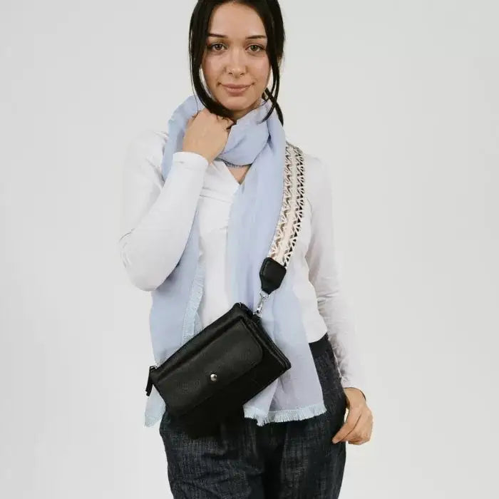 Schoudertasje / Crossbody tasje - Taupe