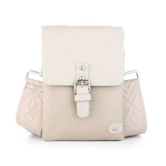 Telefoontasje / Crossbody tasje - Beige