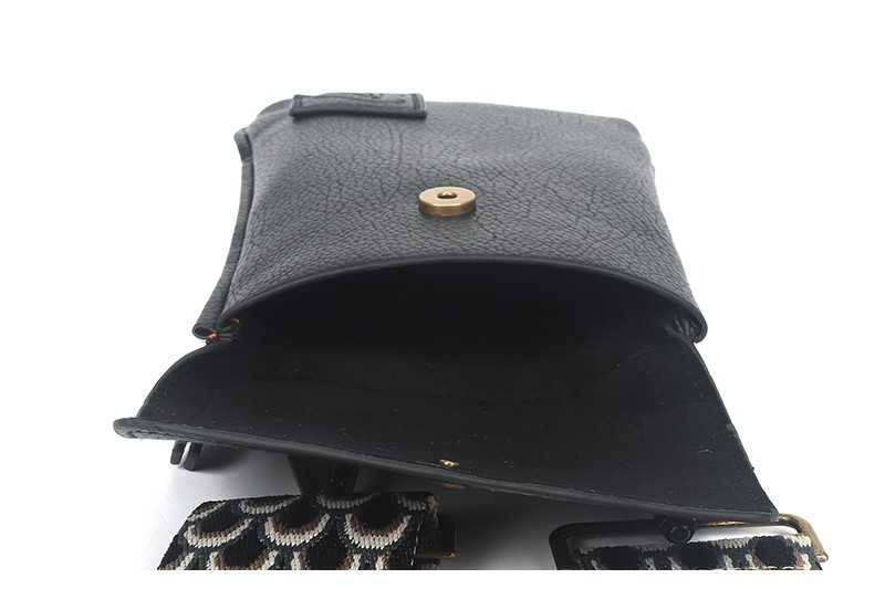 Telefoontasje / Crossbody tasje Marken - Zwart