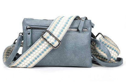 Schoudertasje / Crossbody tasje Alkmaar Nieuw - Blauw