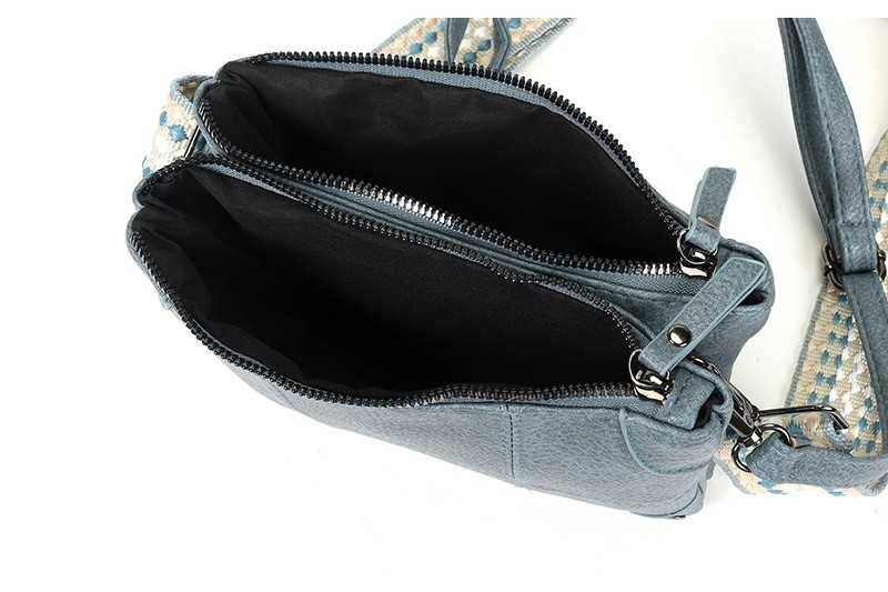 Schoudertasje / Crossbody tasje Alkmaar Nieuw - Blauw