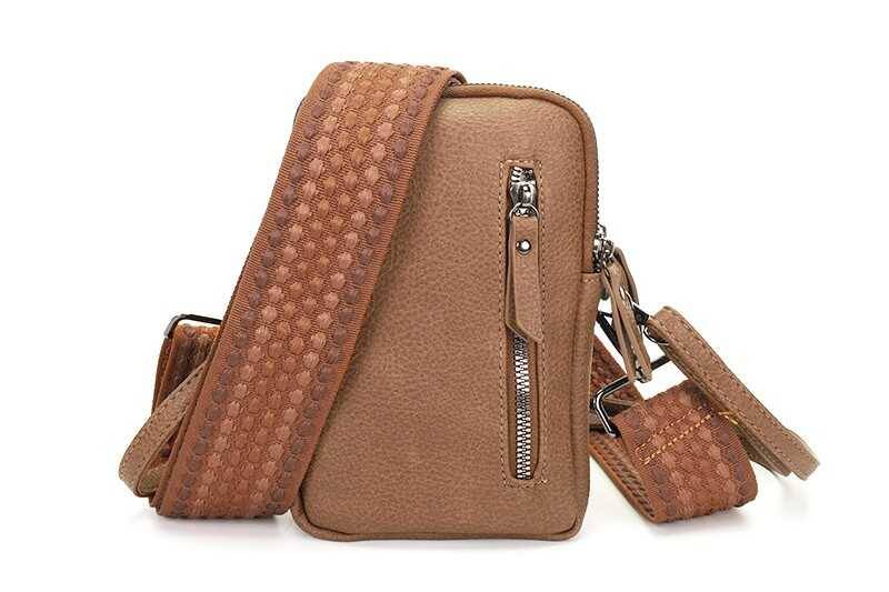 Telefoontasje / Crossbody tasje Dublin - Camel