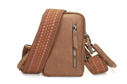 Telefoontasje / Crossbody tasje Dublin - Camel