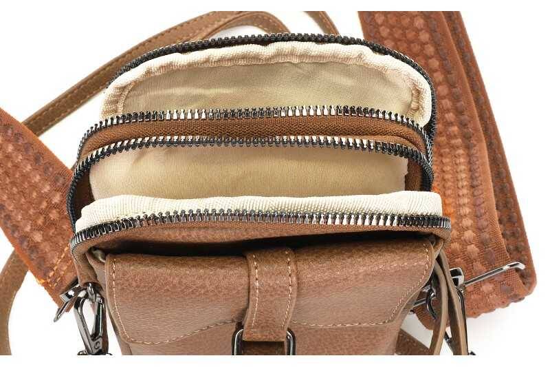 Telefoontasje / Crossbody tasje Dublin - Camel