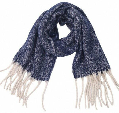Winter sjaal Celine - Blauw