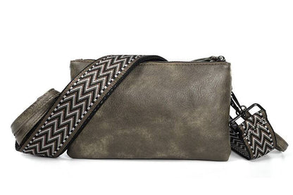 Schoudertasje / Crossbody tasje New Castel - Groen