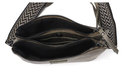 Schoudertasje / Crossbody tasje New Castel - Groen
