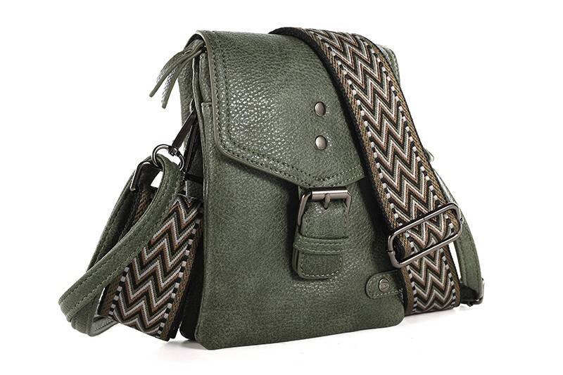 Telefoontasje / Crossbody tasje Kansas - Groen