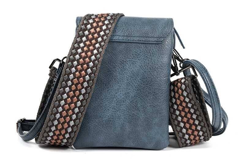 Telefoontasje / Crossbody tasje Kansas - Blauw
