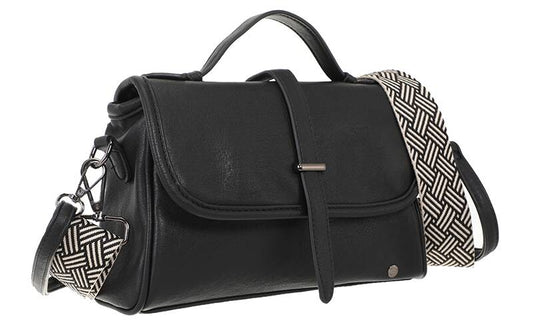 Zwart schoudertas / crossbody tas El Monte
