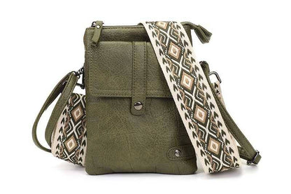 Groen telefoontasje / crossbody tasje Tyler
