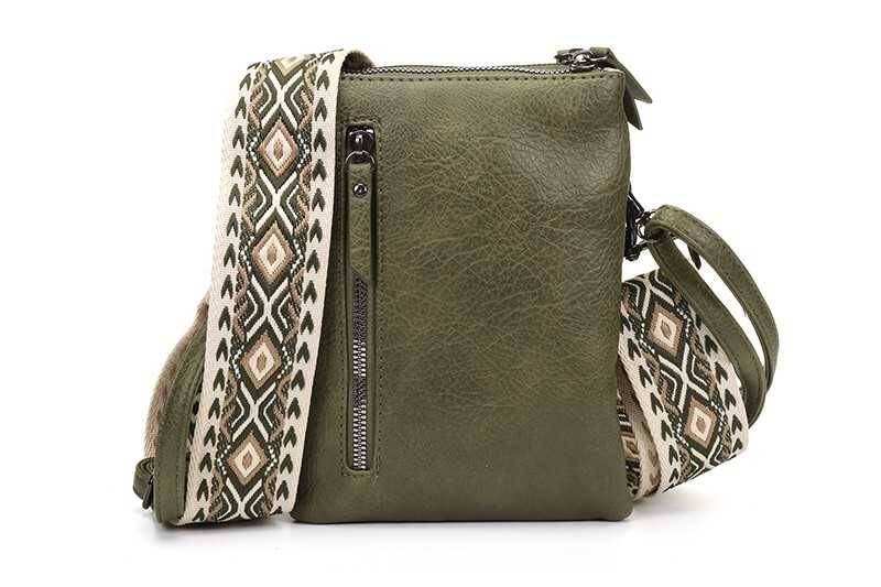 Groen telefoontasje / crossbody tasje Tyler