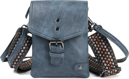 Telefoontasje / Crossbody tasje Kansas - Blauw