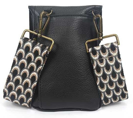 Telefoontasje / Crossbody tasje Marken - Zwart