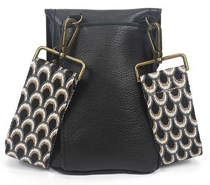 Telefoontasje / Crossbody tasje Marken - Zwart
