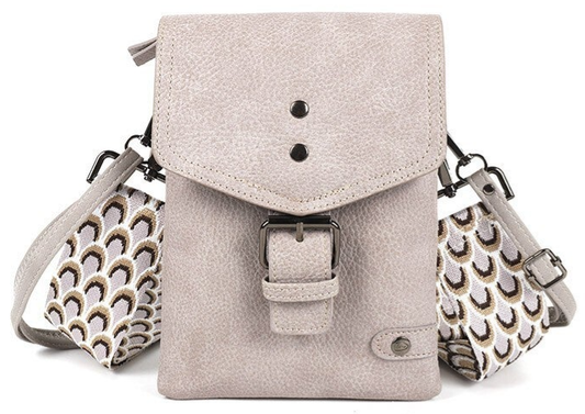 Telefoontasje / Crossbody tasje Kansas Nieuw - Grijs