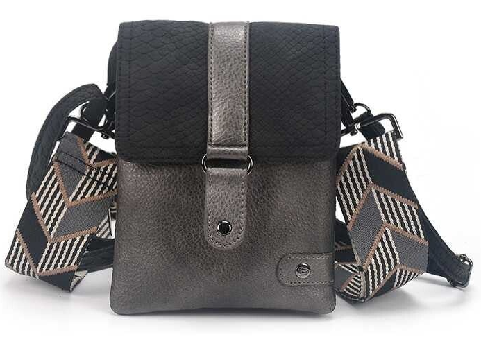 Telefoontasje / Crossbody tasje Portofino - Zwart