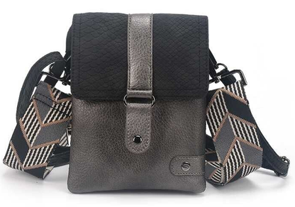 Telefoontasje / Crossbody tasje Portofino - Zwart