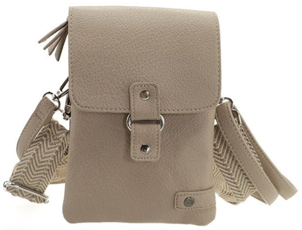 Taupe | Schoudertasje / Crossbody tas Keith
