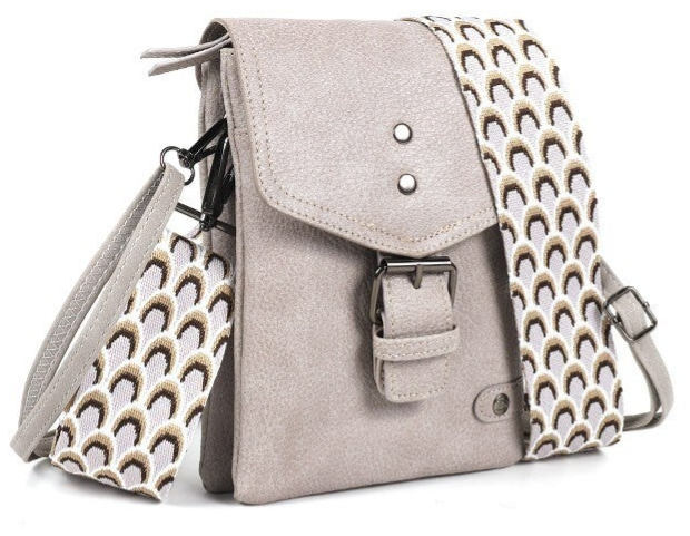 Telefoontasje / Crossbody tasje Kansas Nieuw - Grijs