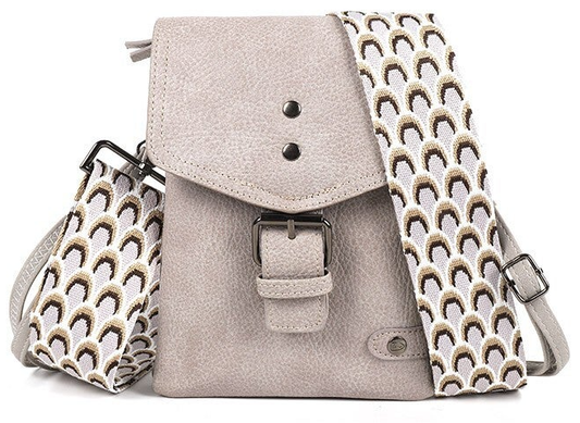 Telefoontasje / Crossbody tasje Kansas Nieuw - Grijs