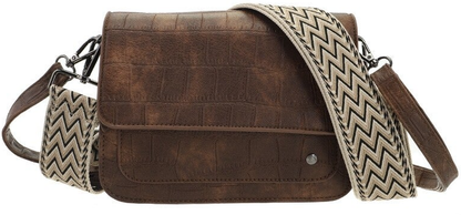 Bruin schoudertas / crossbody tasje Skala