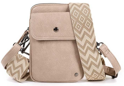 Telefoontasje / Crossbody tasje Groet Nieuw - Zand