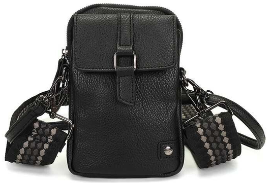Telefoontasje / Crossbody tasje Dublin - Zwart