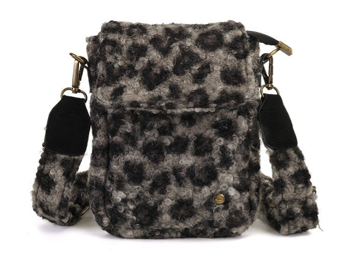 Telefoontasje / Crossbody tasje Teddy Elmen - Zwart