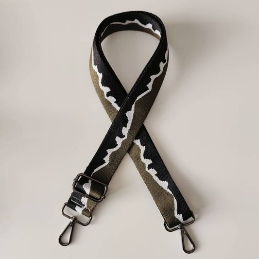 Schouderband Zigzag - Groen