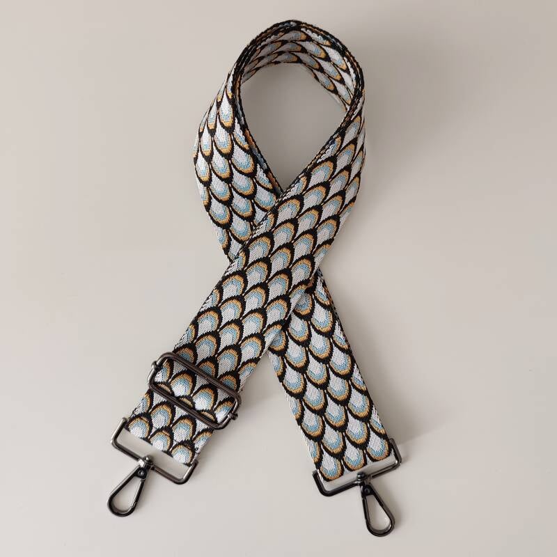 Schouderband Druppel - Blauw