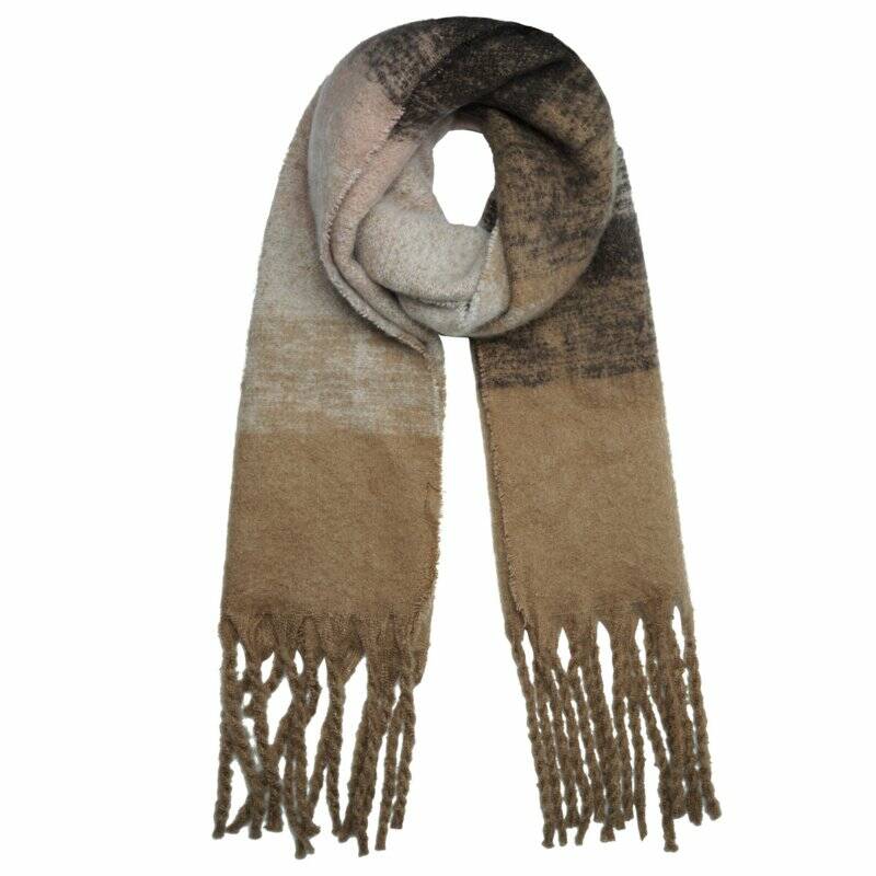 Winter sjaal Ivette - Taupe
