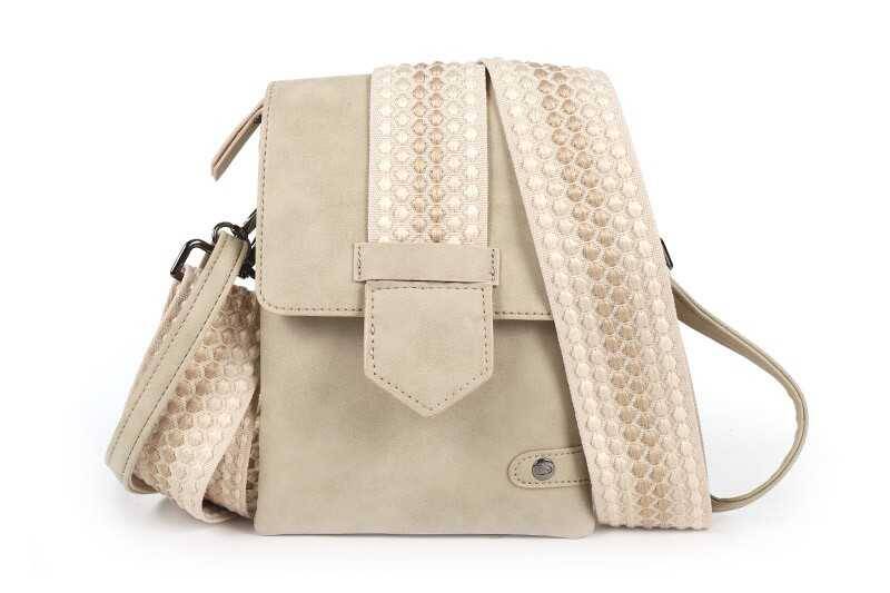 Telefoontasje / Crossbody tasje Nancy Metz - Naturel